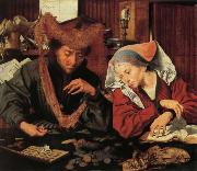 Marinus van Reymerswaele A Moneychangr and His Wife USA oil painting artist